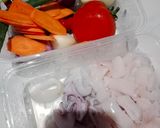 Foto langkah ke 1 dari resep Cumi Saos Asam Manis Pedas.