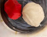 A picture of step 2 of Heart Cookies and chocolate filled cookies.