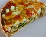 Foto del paso 6 de la receta: Tarta de brócoli 🥦 y pollo 🐔