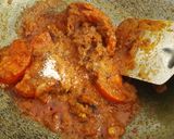 A picture of step 10 of AlOO BESAN TARAKARI.