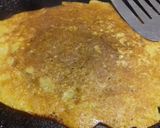 A picture of step 2 of Cucumber chila.