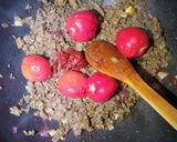 A picture of step 2 of Ground beef with spinach and fresh tomatoes #allstarscontest.