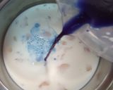 Foto langkah ke 5 dari resep 342. Puding Pepaya Susu Bunga Telang.