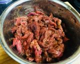 沙茶牛肉炒麵的食譜步驟1照片