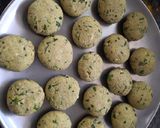 A picture of step 3 of Bajre ki vadi.