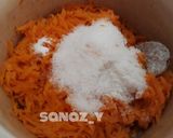 عکس مرحله 2 از دستور کیک هویج یخچالی🥕
