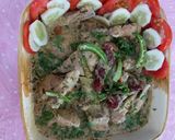 A picture of step 2 of Chicken with fenugreek leaves /easy to cook and tasty yummy reci.