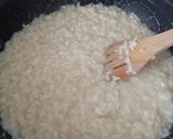 Une image de l'étape 3 de Risotto aux haricots verts.