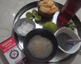 A picture of step 1 of Assorted juice with Isabgol(psyllium husk).