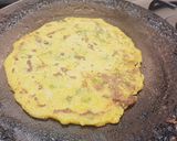 A picture of step 3 of Jowar Dhirde.