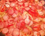 Foto del paso 3 de la receta: Tortilla de arroz con panchos