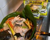 Foto langkah ke 7 dari resep Garang Asem Ayam dengan Pengganti Santan.
