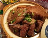 A picture of step 8 of Braised Cabbage with Pork Ribs (Hakka Style).