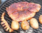 Grillezett, óriás sertéscomb recept fázis 3 fotója
