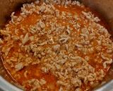 Töltött kelkáposzta paradicsomosan, sütőben recept fázis 2 fotója