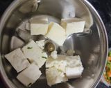 A picture of step 2 of Peri Peri paneer and vegetable toasties.