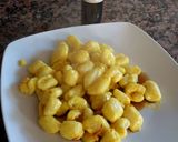 Foto del paso 3 de la receta: ÑOQUIS, con salsa de azafrán y aceto balsámico de Modenna