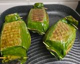 Foto langkah ke 14 dari resep Nasi Bakar Ayam Suwir.