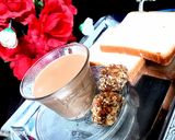 A picture of step 4 of Jaggery tea.