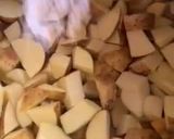 A picture of step 1 of Potatoes masa.