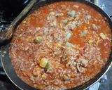 Foto del paso 5 de la receta: Arroz al disco con verduras, pollos y salchichas parrilleras