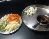 A picture of step 2 of Mix veg Stir fry.