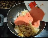 A picture of step 5 of Macroni elbow pasta recipe.