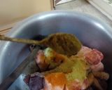 A picture of step 9 of Mutton Kaleji.