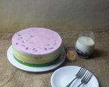 Gambar langkah 10 resipi Puding Kek ABC.