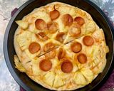 Hình bước làm 4 của món Pizza-Nồi chiên không dầu