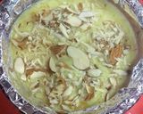 A picture of step 1 of Sewai custard kheer.