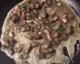 Foto del paso 3 de la receta: Tortilla de acaucil con lo que tenía en la heladera sin tacc