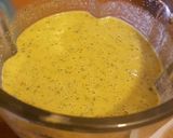 A picture of step 4 of Ají de Gallina with Huacatay.