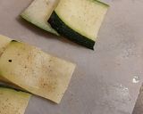 Une image de l'étape 4 de Cordon bleu de courgette.