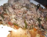 Foto del paso 3 de la receta: Hígado y riñón con arroz