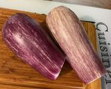 Une image de l'étape 1 de Aubergines graffiti marinées grillées à la plancha.