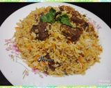 A picture of step 13 of Beef Biryani.