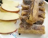 A picture of step 10 of Apple french toast Roll-Ups.
