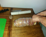 Foto del paso 1 de la receta: Arrollado de carne a la salsa blanca y papas al horno