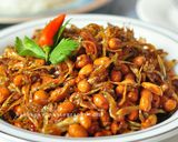 Foto langkah ke 5 dari resep Teri Kacang Pedas Manis.