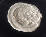 A picture of step 3 of Dosa for upwas (Vrat) with potato raita.