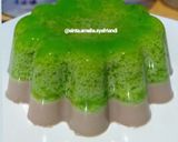 Foto langkah ke 8 dari resep 022. Pudding Lumut Lapis Cokelat 💕😍.