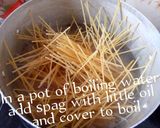 A picture of step 1 of Jollof Spaghetti.