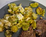 Une image de l'étape 8 de Crumble salé courgettes et chèvre frais.
