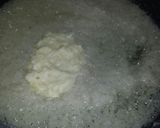 A picture of step 3 of Moong daal fry badi ka salan.