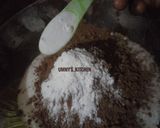 A picture of step 4 of Moist Chocolate cake.