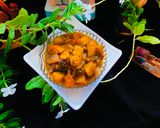 কুমড়ো চিংড়ি ডালনা (Kumro chingri dalna recipe in Bengali) রেসিপির ধাপ 8 ছবি