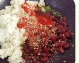 A picture of step 4 of Rajma Cauliflower Rice.
