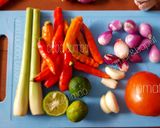 Foto langkah ke 2 dari resep Ayam Dadu Sambal Matah.