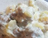 Foto del paso 5 de la receta: Albóndigas con papas gratinadas